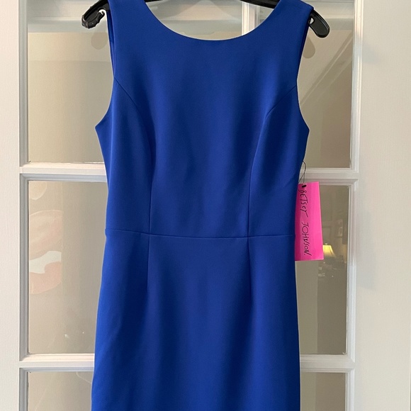 Sapphire blue Betsey Johnson cocktail dress - Picture 2 of 3